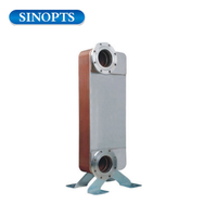 Intercambiador de calor de placas soldadas con aire Enfriador de condensador de amoníaco