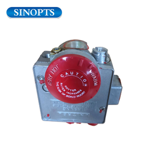 30-75 ℃ SINOPTS Termostato Válvula de control de gas natural del calentador de agua 